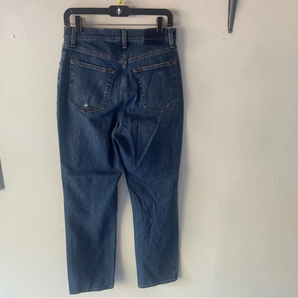 Abercrombie & Fitch ultra high rise blue jeans 37585